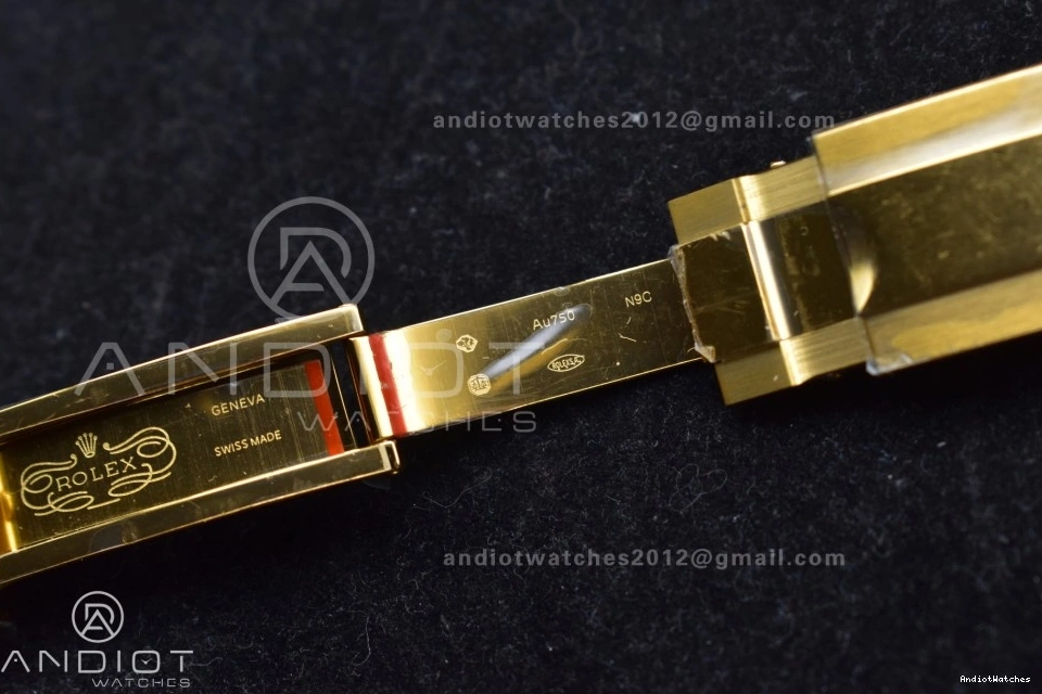 1:1 126518 808 Oysterflex Flexible QF on Black V6 Daytona Dial SH4131 Edition Best (Weighted) Strap YG 0223